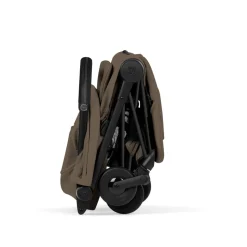 Poussette compacte voyage coya 2 confort châssis matt black coconut brown