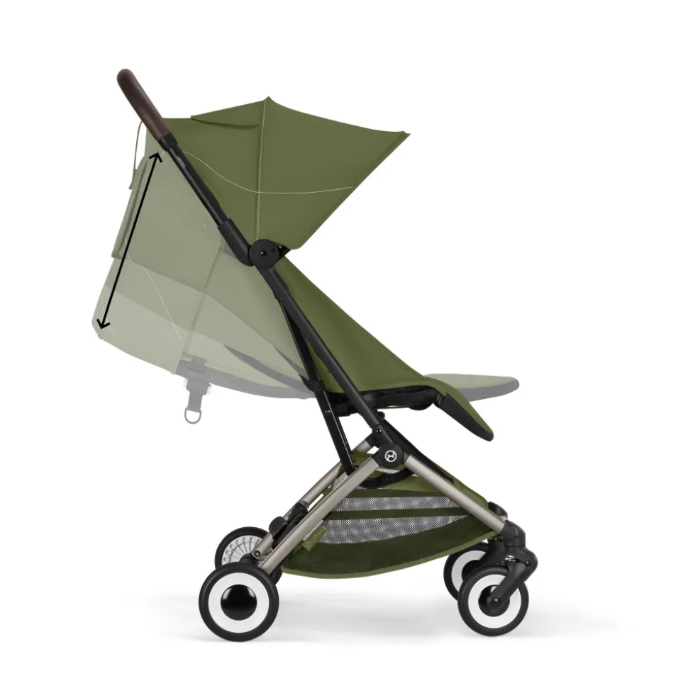 Poussette compacte voyage orfeo 3 moss green