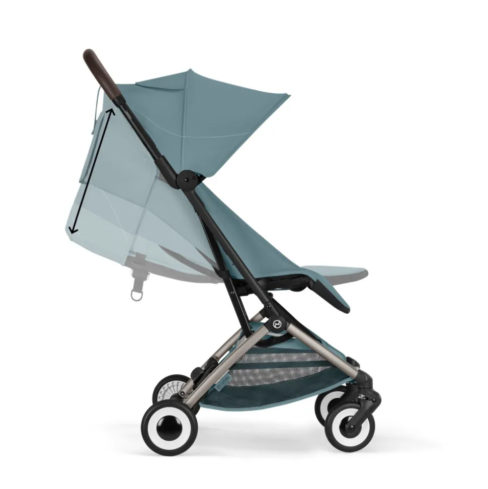 Poussette compacte voyage orfeo 3 stormy blue