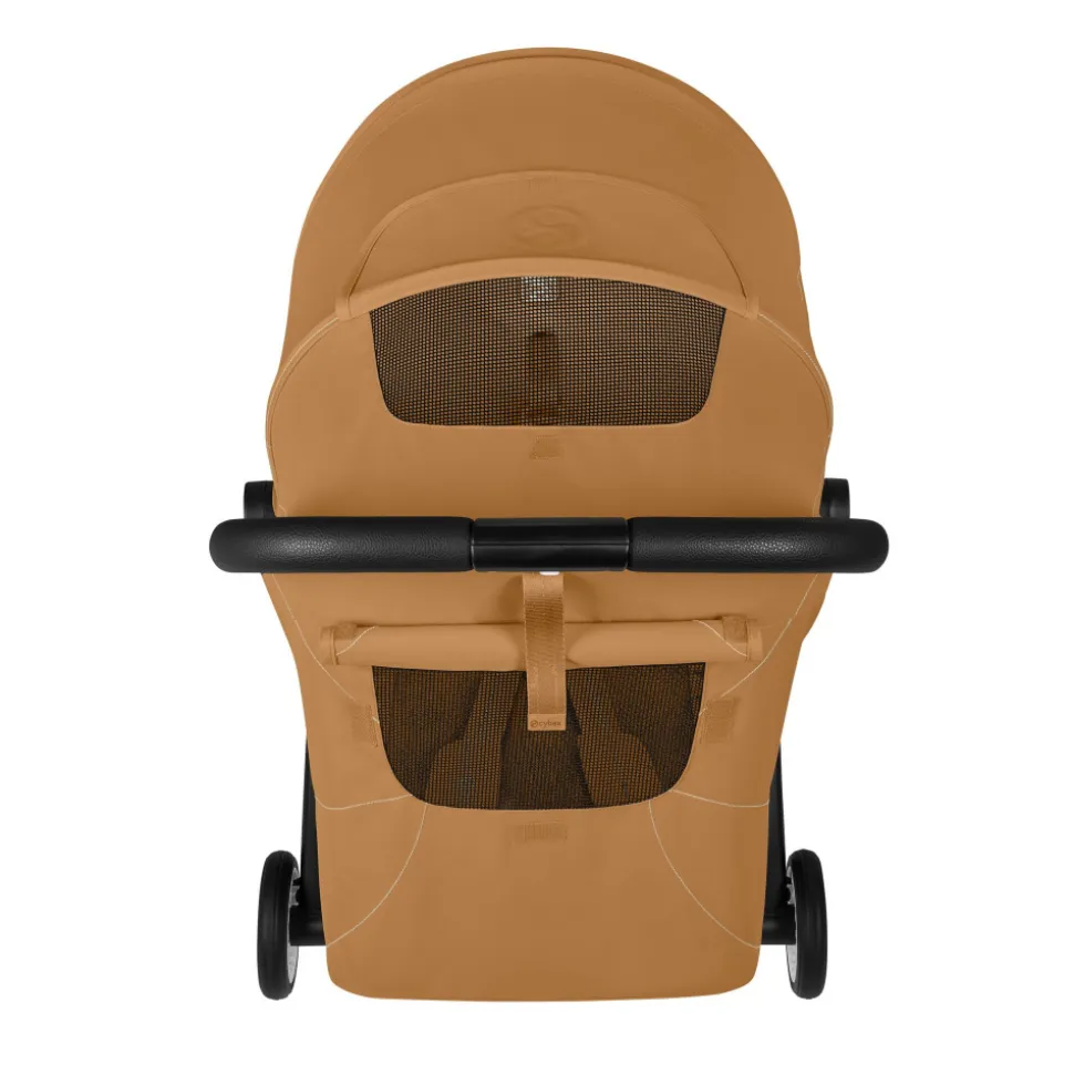 Poussette compacte voyage orfeo 3 cinnamon yellow