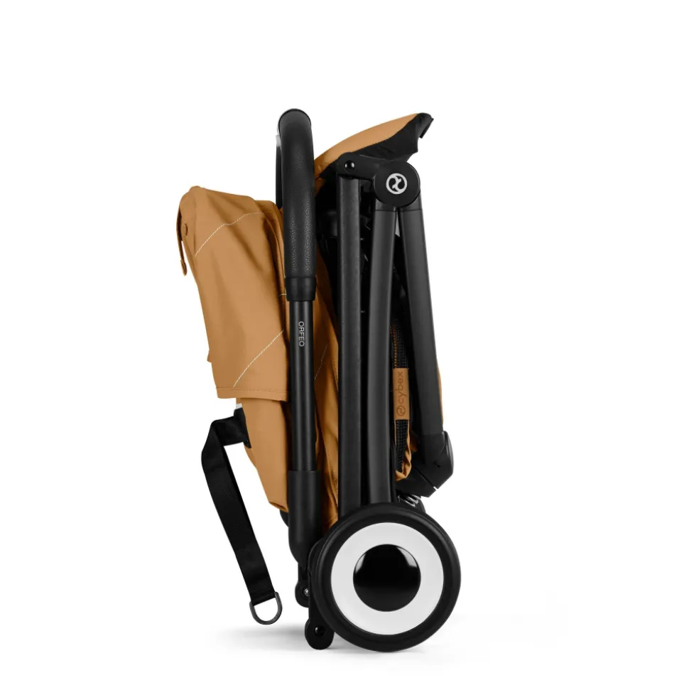 Poussette compacte voyage orfeo 3 cinnamon yellow