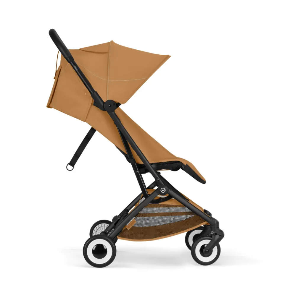 Poussette compacte voyage orfeo 3 cinnamon yellow