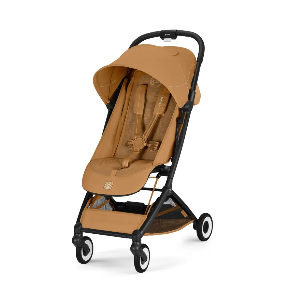 Poussette compacte voyage orfeo 3 cinnamon yellow