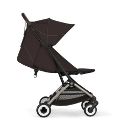 Poussette compacte voyage orfeo 3 chocolate brown