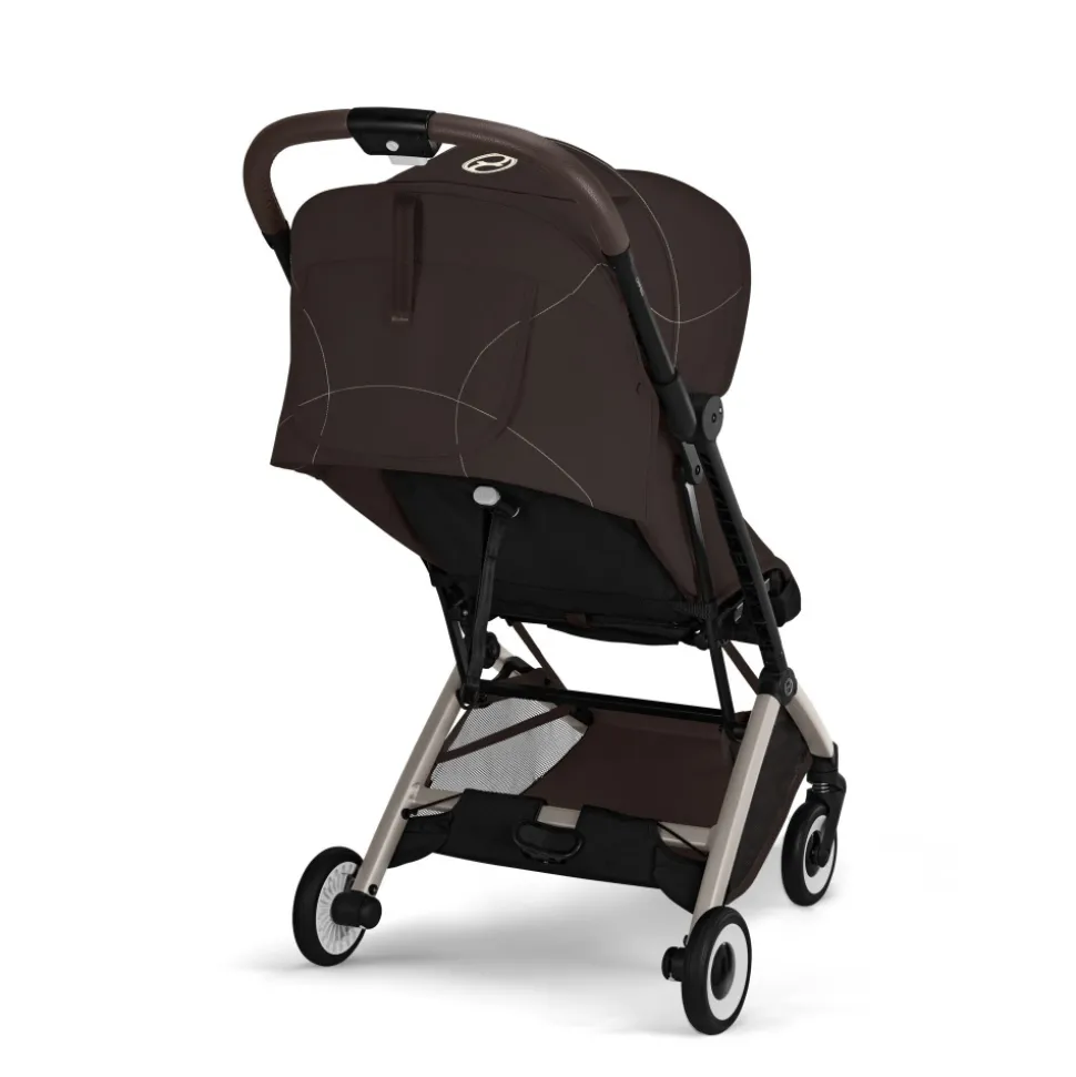 Poussette compacte voyage orfeo 3 chocolate brown