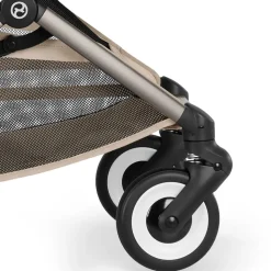 Poussette compacte voyage orfeo 3 almond beige