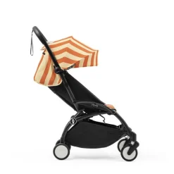 Poussette complète yoyo 3 châssis noir pack 0+ et 6+ capri / noir