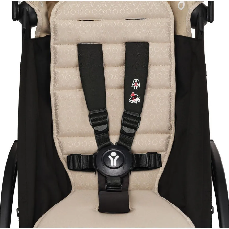 Poussette complète yoyo 3 châssis blanc pack 0+ et 6+ bonpoint