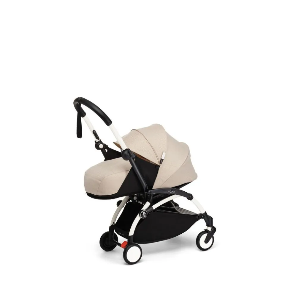 Poussette complète yoyo 3 châssis blanc pack 0+ et 6+ bonpoint