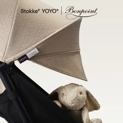 Poussette complète yoyo 3 châssis blanc pack 0+ et 6+ bonpoint