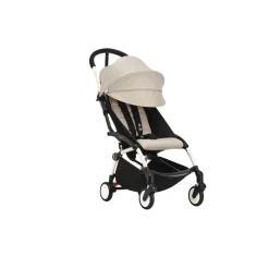 Poussette complète yoyo 3 châssis blanc pack 0+ et 6+ bonpoint