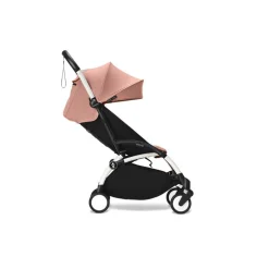 Poussette complète yoyo 3 châssis blanc pack 0+ et 6+ ginger