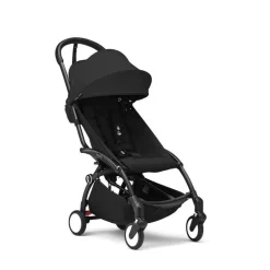 Poussette complète yoyo 3 châssis noir pack 0+ et 6+ noir