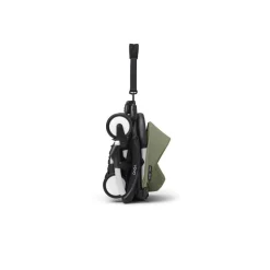Poussette complète yoyo 3 châssis blanc pack 0+ et 6+ olive