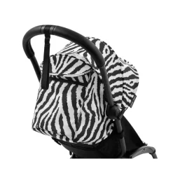 Poussette complète yoyo 3 châssis noir pack 0+ et 6+ zebra / noir