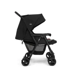 Poussette double aire twin shale noir
