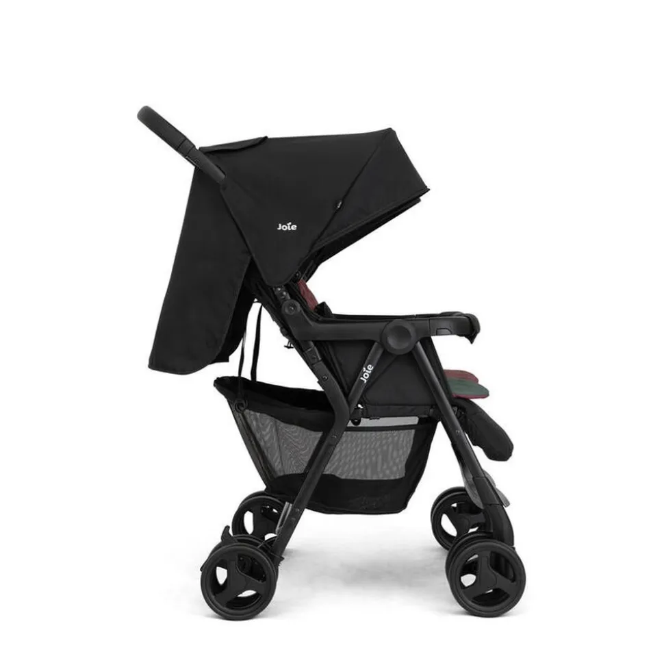 Poussette double aire twin shale noir