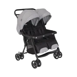 Poussette double duorider steeple gray