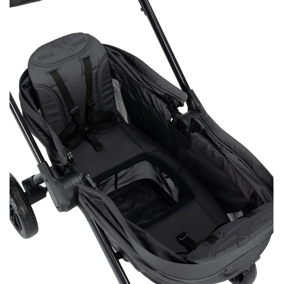 Poussette double helios mineral graphite