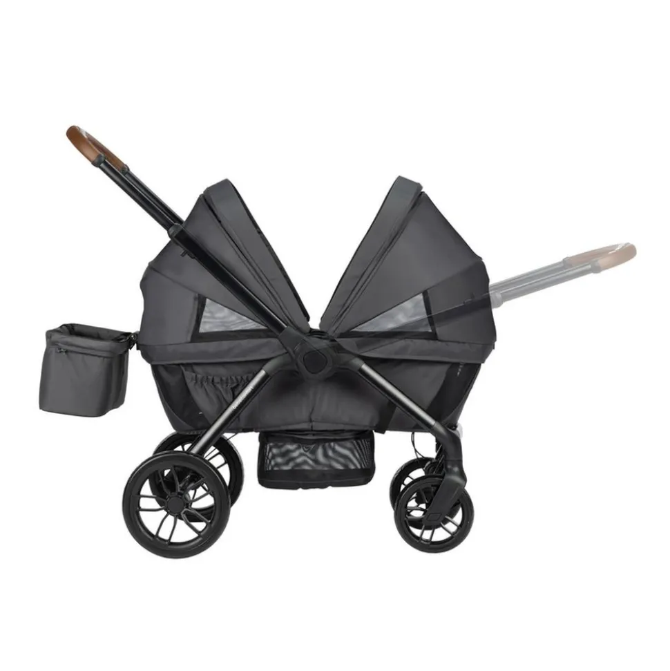 Poussette double helios mineral graphite