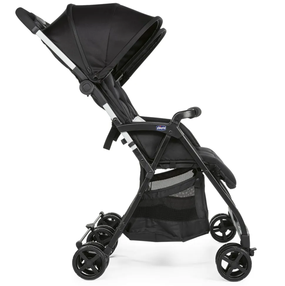 Poussette double ohlala' twin black night