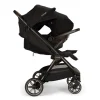 Poussette double trvl dubl caviar