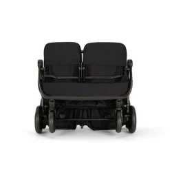 Poussette double trvl dubl caviar