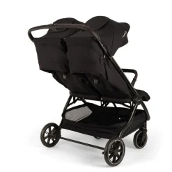 Poussette double trvl dubl caviar