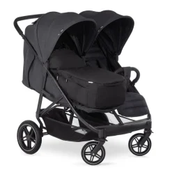 Poussette double uptown duo melange black
