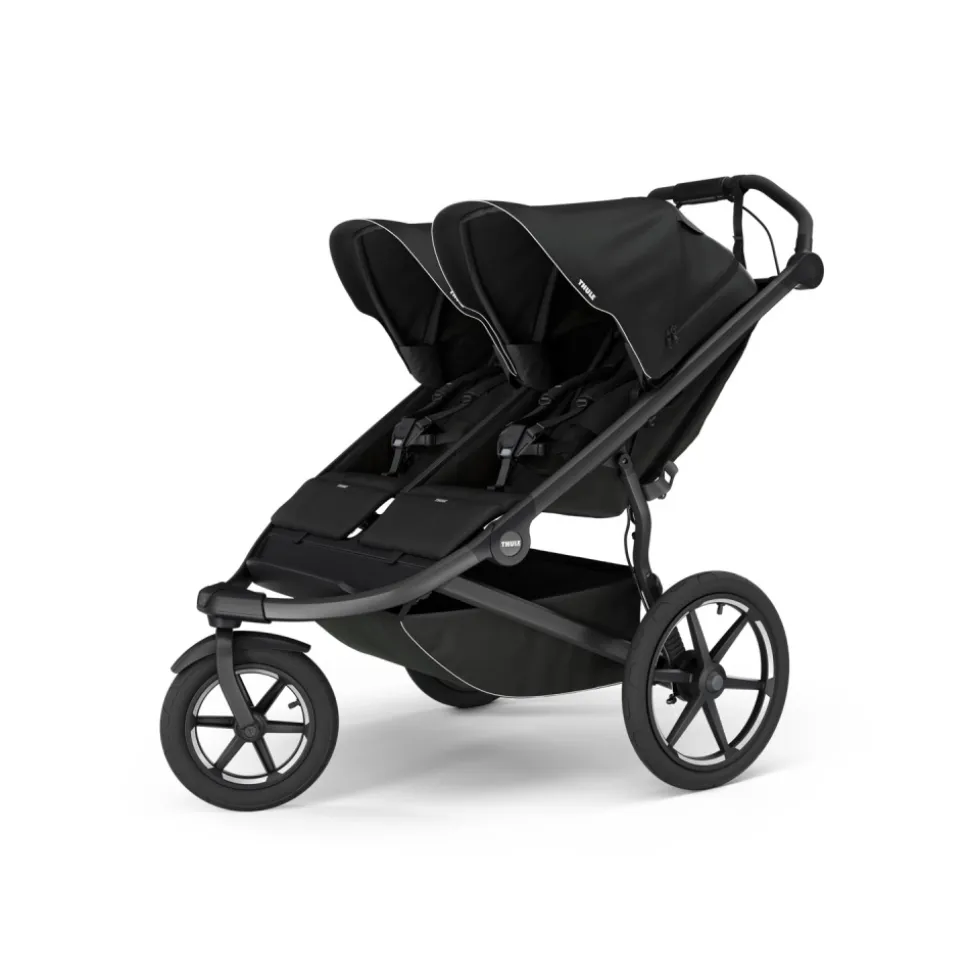 Poussette double urban glide 3 black