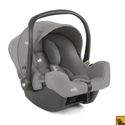 Poussette duo alore + siège auto i-snug 2 pebble gris
