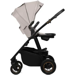Poussette duo amber + nacelle beige sand