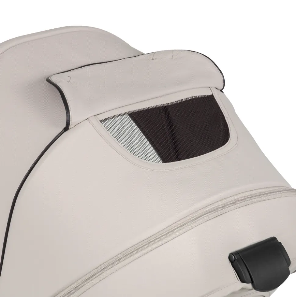 Poussette duo amber + nacelle beige sand