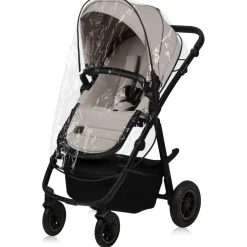Poussette duo amber + nacelle beige sand