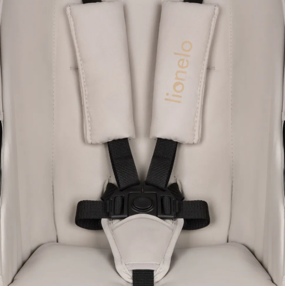 Poussette duo amber + nacelle beige sand