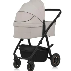 Poussette duo amber + nacelle beige sand