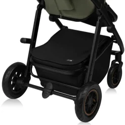 Poussette duo amber + nacelle green forest