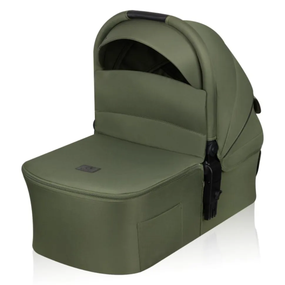 Poussette duo amber + nacelle green forest