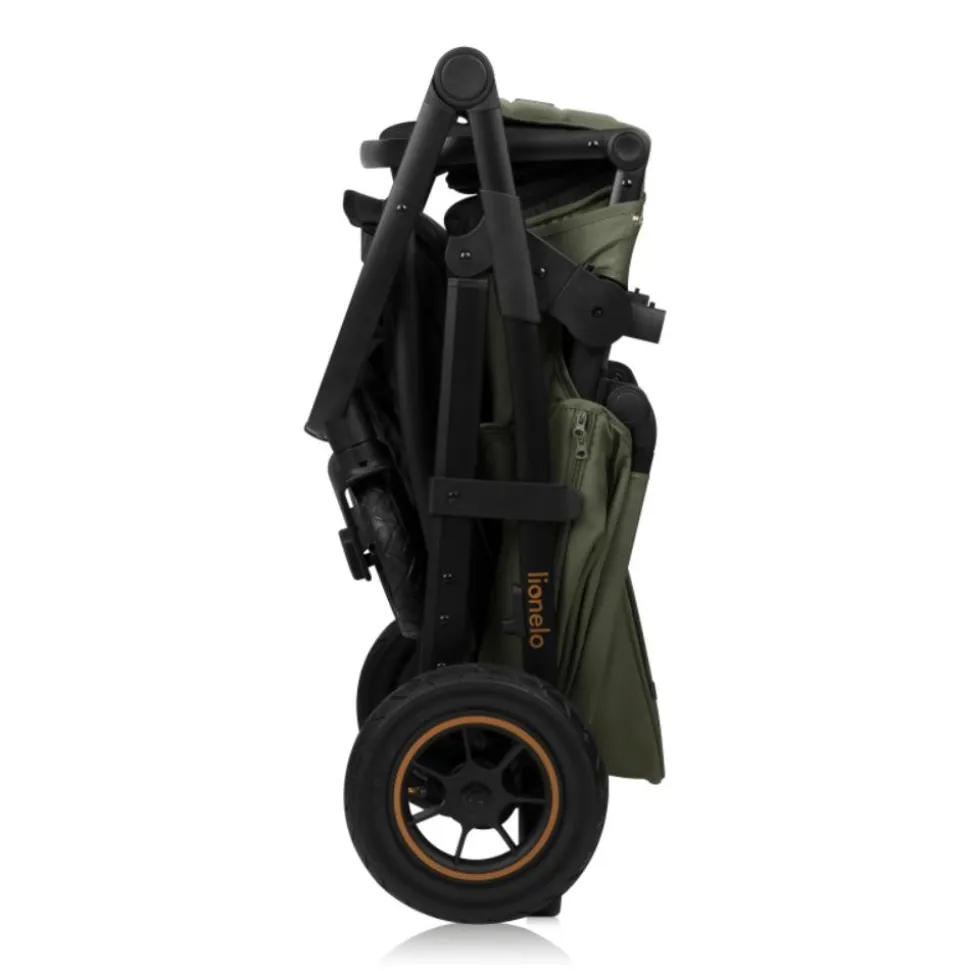 Poussette duo amber + nacelle green forest