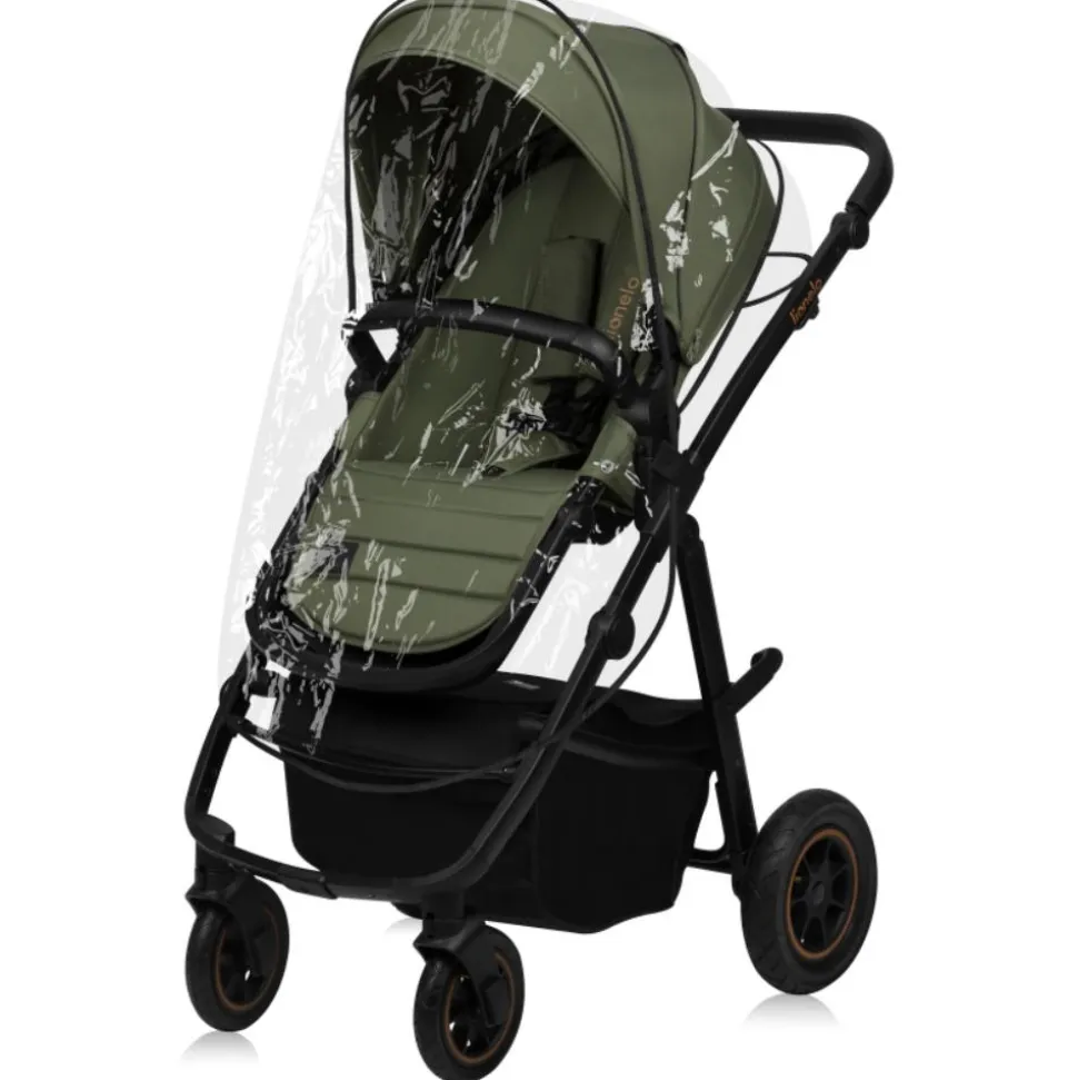 Poussette duo amber + nacelle green forest