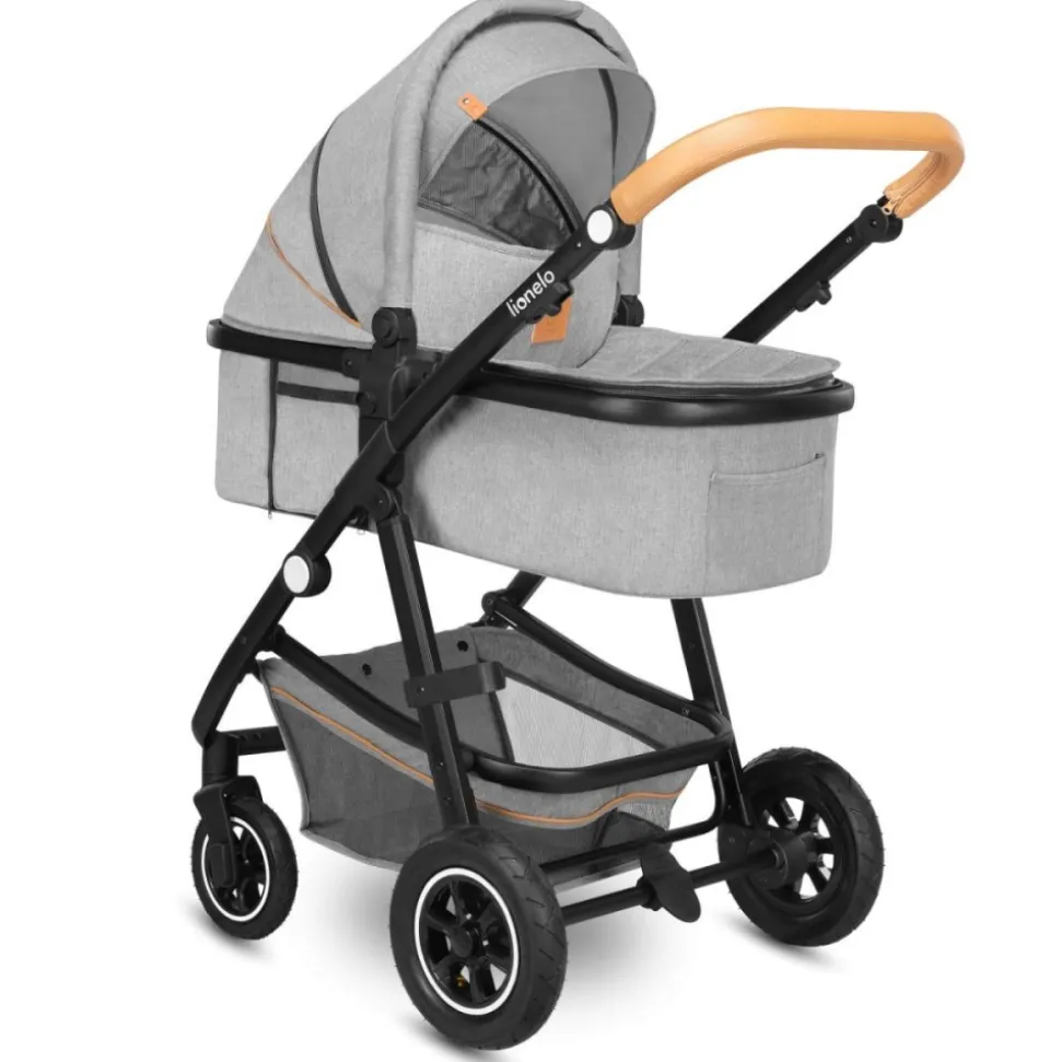 Poussette duo amber + nacelle grey stone