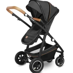Poussette duo amber + nacelle grey graphite