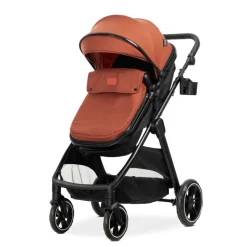 Poussette duo aspen nacelle + assise orange