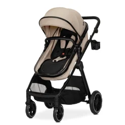 Poussette duo aspen nacelle + assise beige