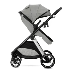 Poussette duo aspen nacelle + assise gris