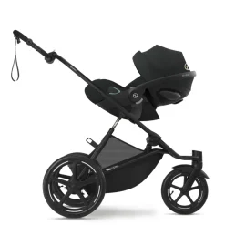 Poussette duo avi spin moon black + siège auto aton b2 i-size