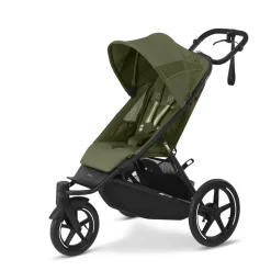 Poussette duo avi spin moss green + siège auto cloud t i-size