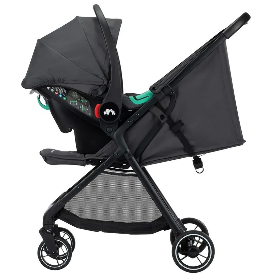 Poussette duo azur mineral graphite