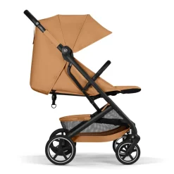 Poussette duo beezy 4 compacte cinnamon yellow avec siège auto cloud g i-size