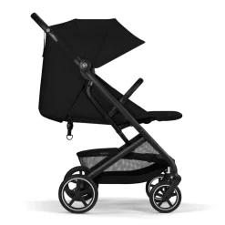 Poussette duo beezy 4 compacte magic black avec siège auto aton b2 i-size